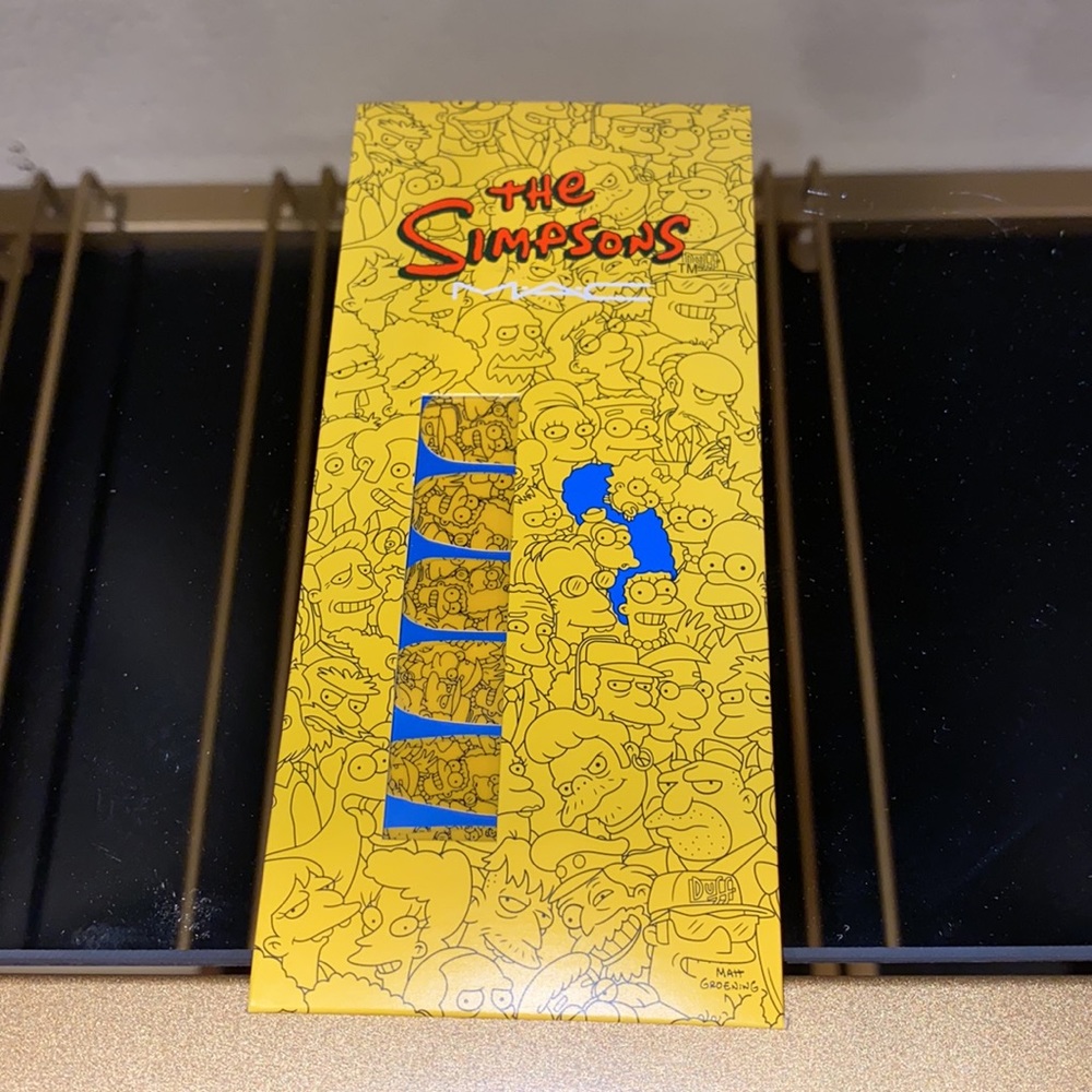 Mac cosmetics x The Simpsons nail stickers